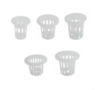 Lot de 50 pots en maille de colonisation pour plantation et fixation des racines de légumes comme le céleri, les poireaux, les tomates et les concombres (G)