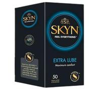 Lot de 50 préservatifs SKYN® extra lubrifiés sans latex