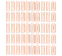 Lot de 50 protège-doigts en gel, protection du bout des doigts, manchons respirants, gants de protection contre les blessures et les fissures des doigts
