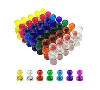 Lot de 50 punaises magnétiques pour réfrigérateur, bureau, école