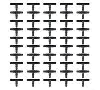 Lot de 50 raccords en T pour système goutte à goutte conçus pour s'adapter aux tailles de tuyau standard