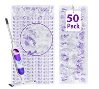 Lot de 50 recharges de tampons jetables et robustes pour balai Swiffer Power Mop - Recharges de rechange pour nettoyage du sol, non lavables et non parfumées, compatibles avec Swiffer PowerMop