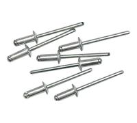 Lot de 50 rivets aveugles en aluminium 9,6 x 4,8 mm