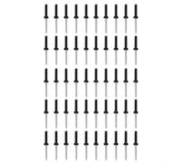Lot de 50 rivets de bateau pour une fixation fiable dans les projets marins et automobiles avec design à trois plis pour plus de stabilité