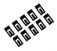 Lot de 50 rivets de fixation en métal pour tableau de bord de voiture, pare-chocs, moulures et garnitures intérieures de portière - Compatible avec Car Inte