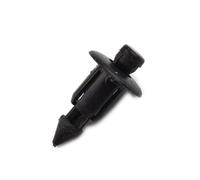 Lot de 50 rivets en plastique pour montage de trous de 6 mm, adaptés pour fixer des garnitures automobiles et des carénages sur les véhicules Suzuki et Honda