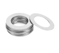 Lot de 50 rondelles plates en acier inoxydable M6 M7 M8, joint ultra-fin, épaisseur: 0,1 à 1mm(6x12x0.2 50pcs)