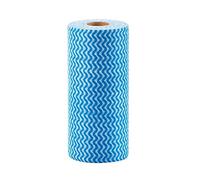 Lot de 50 rouleaux de papier essuie-tout - Chiffon de nettoyage jetable - Chiffon de nettoyage pour ménage - O0 x 6