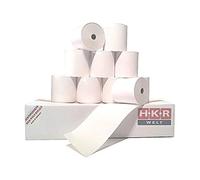 Lot de 50 rouleaux d'impression en papier thermosensible 80 x 12 mm x 50 m