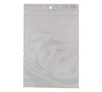 Lot de 50 Sachets 150 x 200 mm fermeture zip Transparent - Sachet fermeture zip 15 x 20 cm 50µ sac plastique compatible alimentaire et congélation de marque UNIVERS GRAPHIQUE REF UGS13-50