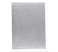 Lot de 50 Sachets 300 x 400 mm fermeture zip Transparent - Sachet fermeture zip 30 x 40 cm 50µ sac plastique compatible alimentaire et congélation de marque UNIVERS GRAPHIQUE REF UGS24-50