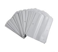 Lot de 50 sacs de culture carrés avec matériau robuste pour une croissance efficace des plantes et une excellente performance de drainage (20 x 10 x 20 cm)