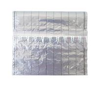 Lot de 50 sacs de protection de voyage pour bouteille de vin - Colonne d'air de taille standard | Manchon de coussin gonflable résistant aux chocs | Porte-bouteilles de protection pour expédition
