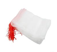 Lot de 50 sacs de protection en nylon réutilisables avec cordon de serrage réglable pour protéger les plantes et produire de la croissance (35 x 25 cm)