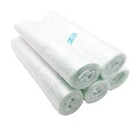 Lot de 50 sacs de toilettes jetables universels pour toilettes avec cordon de serrage Idéal pour les enfants et les adultes