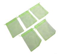 Lot de 50 sacs en maille pour protéger les plantes et les fruits contre les oiseaux et les insectes Vert 7 x 9 cm à 15 x 20 cm (13 x 18 cm)