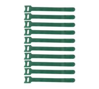 Lot De 50 Serre-Câble Adhésif Attache Cable Reutilisable En Nylon Câble Management Bureau Gestion Des Câbles USB Maison Pour Attacher Les Câbles Fils PC Électriques (Vert,10 Pièces(12 * 150mm))