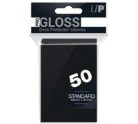 Lot de 50 Sleeves Ultra Pro Pro-Gloss Format Standard 66x91mm (Noir)