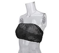 Lot de 50 Soutiens-Gorge Jetables de Bronzage, Soutien-Gorge Jetable pour Salon de Beauté Spa avec Design à Ressort Doux et Respirant pour Bronzage par Pulvérisation, Bains de,