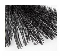 Lot de 50 spirales pour reliure DHP 5:1 A4 Noir Métal Ø 34 mm