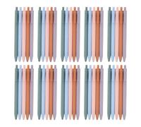 Lot de 50 stylos à encre gel rétractables noirs de 0,5 mm avec prise en main confortable pour prendre des notes, journal intime