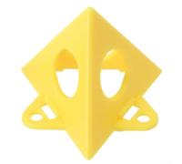 Lot de 50 supports pyramidaux pour le travail du bois - Pieds de support triangulaires pour peinture, pulvérisation et teinture d'armoires, portes et cadres photo - Plas