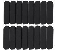 Lot de 50 tampons de recharge pour lime de pédicure, recharges de limes à pieds en acier inoxydable, tampons de rechange pour râpe à pieds autocollante, réutilisable pour enlever les callosités, les