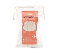 Lot de 50 tampons en coton pressé double face pour maquillage et dissolvant de vernis à ongles