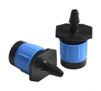 Lot de 50 têtes de goutteur miniatures avec débit réglable, parfait pour les plantes de petite et moyenne taille dans votre jardin