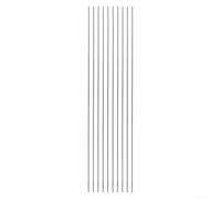 Lot de 50 tiges de soudage en aluminium à basse température - Fil fourré - 1,6 mm - 2 mm - Outil de soudure argenté facile à fondre pour atelier de réparation de métaux (2 mm)