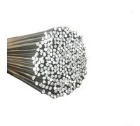 Lot de 50 tiges de soudure en aluminium à basse température pour réparation en fonte d'acier cuivre 25 cm 1,6 mm