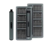 Lot de 50 tournevis rechargeables professionnels portables à couple réglable 0,5 N.M 3 N.M avec fonctionnement silencieux Couple réglable Tournevis électrique