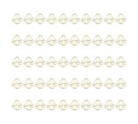 Lot de 50 trombones colorés en forme de champignon - 30 x 30 mm - Marque-pages pour bureau, école, carnet de notes, gestion de photos