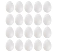 Lot de 50 œufs de Pâques en pour Peindre Couvrir 3,5 cm