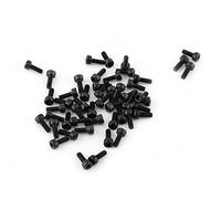 M3 Kit de Assortiment Vis Boulon Tête Cylindrique Six Pans Creux en Acier Allié M3 x 4-50mm(M3*8mm, Entièrement filetée-50pcs)