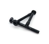 Lot de 50 vis cruciformes à tête plate 6#-32x30mm for boîtier PC, carte vidéo, radiateur, ventilateur de refroidissement à eau, DIY