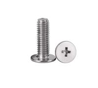 Lot de 50 vis cruciformes M1.4 M1.6 en acier inoxydable 304, longueur 2-12 mm, ultra fines, à tête plate et cruciforme(11mm,M1.4 50pcs)