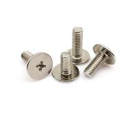 Lot de 50 vis de fixation for lecteur optique d'ordinateur portable, M2, M2.5, M3, M4, fines et plates, à tête extra large(8mm,M2.5 dk 7mm)