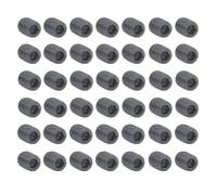 Lot de 50 vis sans tête M3 x 4 à six pans creux - Vis à tête hexagonale - Vis à tête hexagonale - Vis sans tête - Vis sans tête