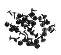 Lot de 50 vis Torx pour T20 pour dessous de moteur avant et revêtement de passage de roue, compatibles avec N90974701, boulons cylindriques autotaraudeuses en acier