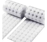 Lot de 500/1 000 rubans de fixation mobiles imperméables à faire soi-même, 20 mm, pastilles adhésives double face pour la maison, l'école, le bureau (1 000 pièces)