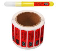 Lot de 500 autocollants à usage rectal à usage rectal - Autocollants drôles imperméables pour adultes, autocollants humoristiques, blagues, étiquettes et