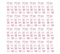 Lot de 500 autocollants Bowknot esthétiques pour scrapbooking pour bouteilles d'eau, ordinateur portable, skateboard, téléphone, étui d'emballage pour nœud papillon