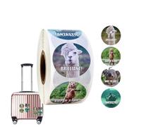 Lot de 500 autocollants de motivation animaux - Rouleau d'autocollants de récompense d'affirmation de dessin animé pour | Parfait pour les étudiants, les enseignants, les salles de classe, la