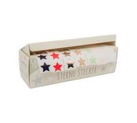 Lot de 500 autocollants étoilés en 7 couleurs différentes - Cœur d'environ 1,5 cm - Blanc, taupe, sauge, rose métallisé, rose, rouge cœur, noir, 72 pièces par couleur
