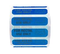 Lot de 500 autocollants imperméables pour usage rectal - Pour adultes