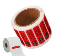 Lot de 500 autocollants rectaux à usage rectal pour une utilisation rectale, autocollants amusants et amusants, pour blagues