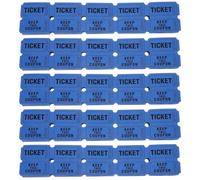 Lot De 500 Billets De Tombola Double Rouleau : Billets Avec Numéros Consécutifs Double Rouleau De Chiffres En Gras Pour Une Lecture Facile Billet Pour Événements Entrée Récompense