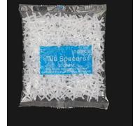 Lot de 500 clips pour système de nivellement de carrelage - Entretoises croisées pour pose de sol et mur - Plastique PE - 1 à 3 mm (2 mm)