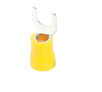 Lot de 500 cosses à fourche à sertir, isolantes, à connexion rapide, for câbles électriques, connecteurs de fils M4/M5/M6(SV5.5-4s-500PCS)